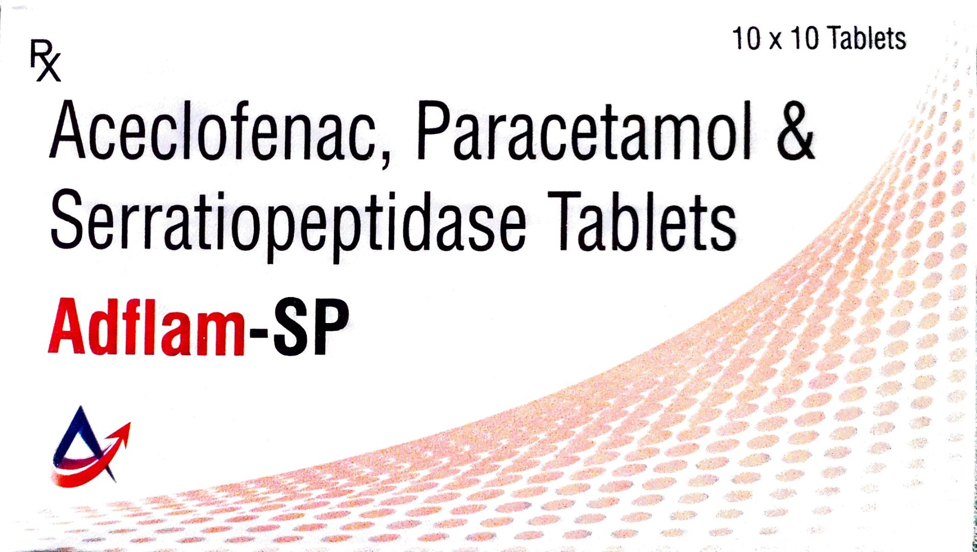 Adflam-SP — Aceclofenac, Paracetamol & Serratiopeptidase