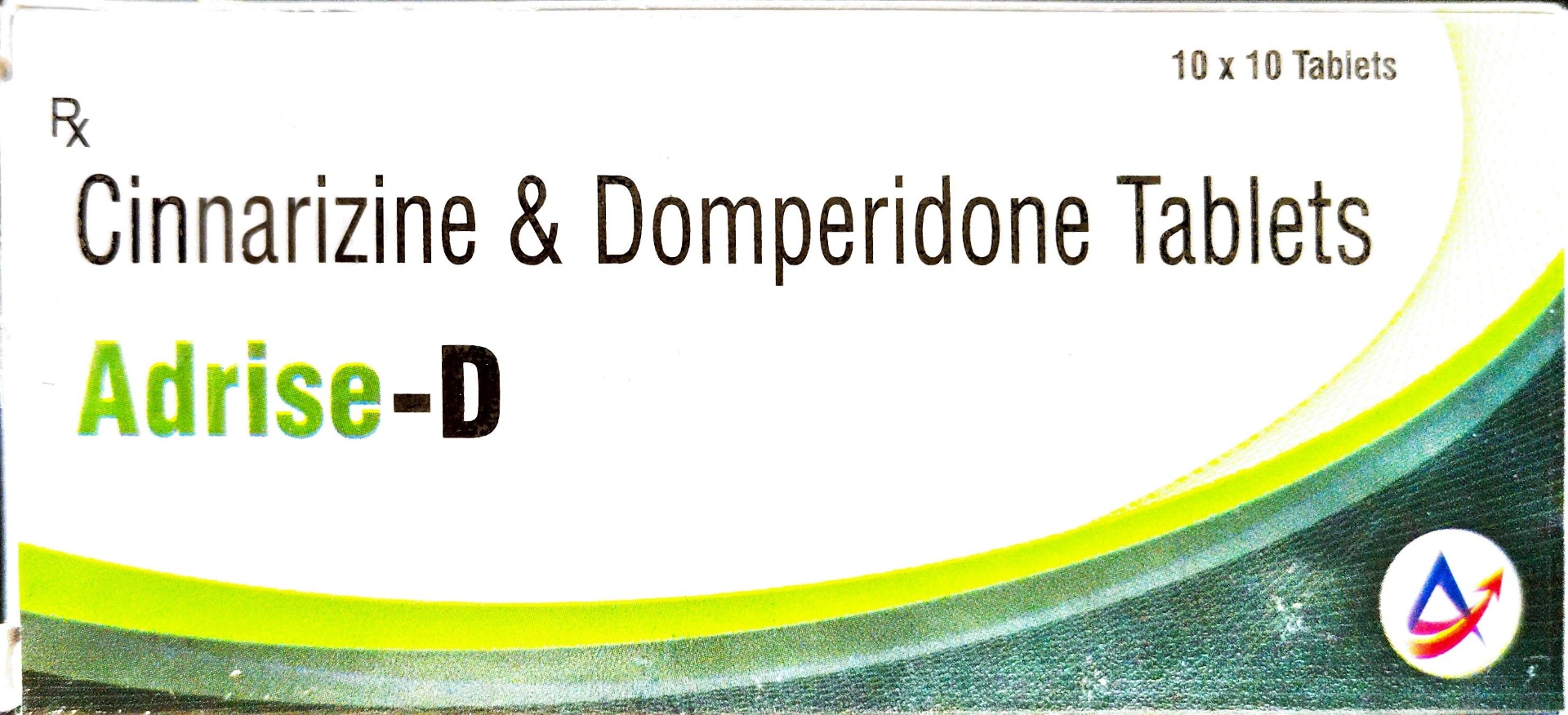 Adrise-D — Cinnarizine & Domperidone