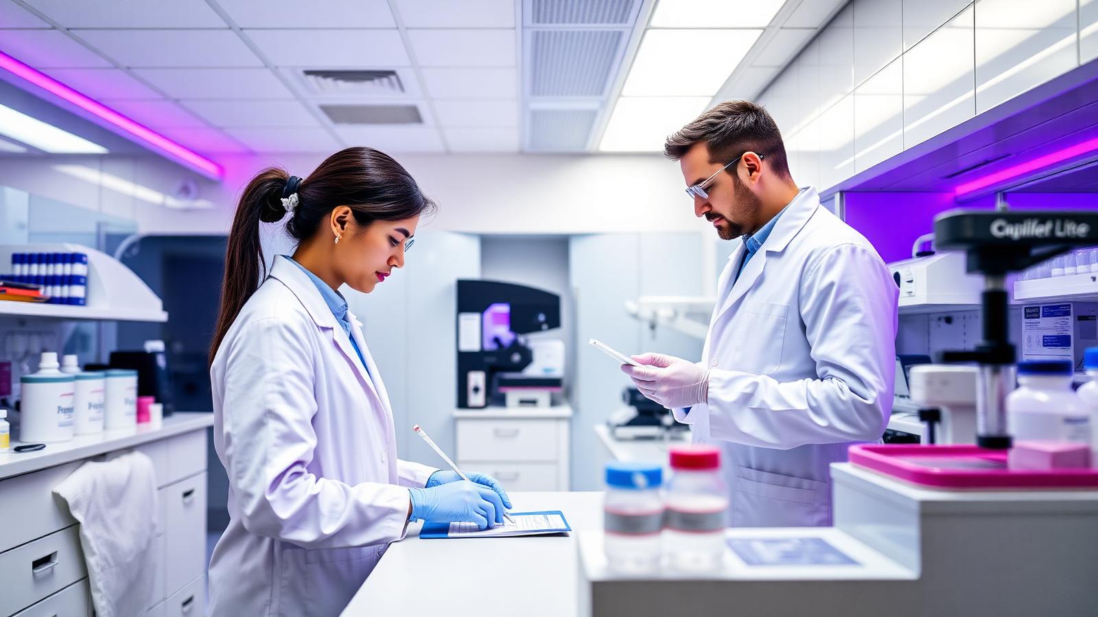 Pharmaceutical laboratory