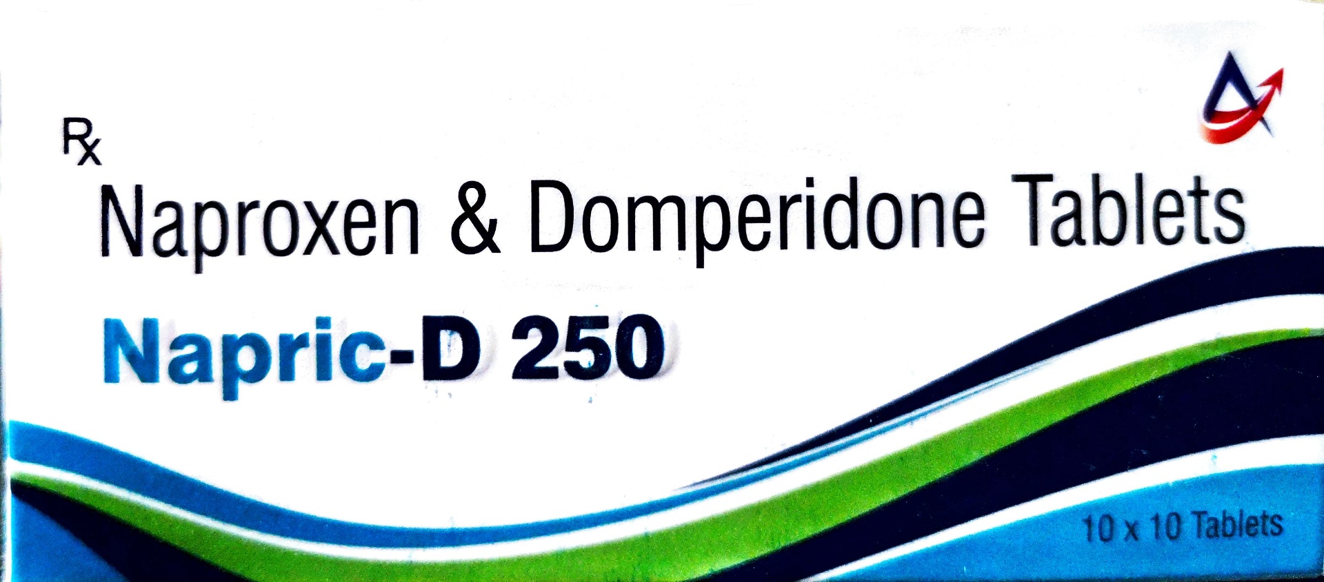 Napric-D 250 — Naproxen 250 mg & Domperidone